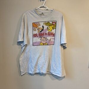 Nostalgic! Cartoon Network Ed, Edd n Eddy T-Shirt - Light Gray XXL